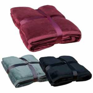 Mikrofaserdecke 220x240cm Kuscheldecke XXL Tagesdecke Wohndecke
