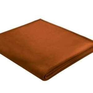 Microfaser Decke thermosoft uni terrafarben Gr. 150x200 cm