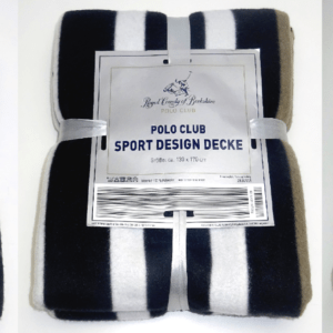 Wohndecke Kuscheldecke Luxus Polo Club Royal County of Berkshire