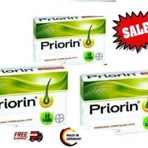 180  PRIORIN EXTRA [BAYER] - NATURAL HAIR LOSS ORAL TREATMENT 3x60 cps Register
