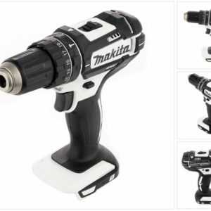 Makita DHP 482 ZW Akku Schlagbohrschrauber 18V Solo Weiß - ohne Akku/Ladegerät