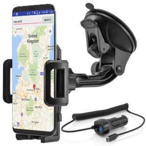 Autohalterung Handy KFZ Halter Samsung Galaxy S10 S9 S8 Note Huawei P20 P30 Mate