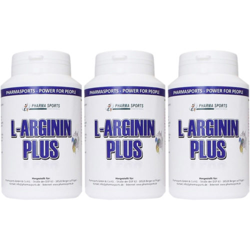 3 Packungen Arginin Plus Complex mit L-Arginin Citrullin OPC  Taurin Norvalin