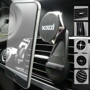 scozzi® 360 universal KFZ Halterung Lüftungsgitter Auto Handy Navi Halter Magnet