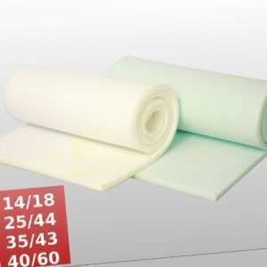 Schaumstoff Zuschnitt Matte Platte Matratze Polster 60x200 90x200 120x200cm