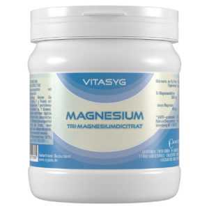 (3,19€/kg)Vitasyg Magnesium Pulver - 2x500g Tri-Magnesiumdicitrat Citrat