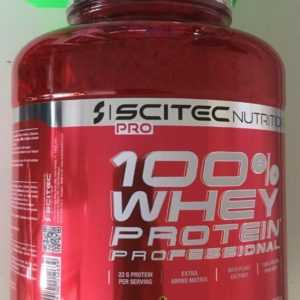 (16,34€/kg)Scitec Nutrition 100%Whey Protein Professional 2350g m.Shaker