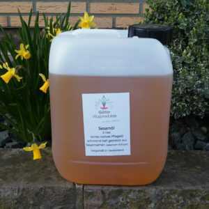 Sesamöl 10 Liter l Sesam Öl 10000 ml Kanister kaltgepresst Hautöl Pflege Massage