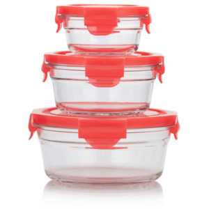 neu Glasslock-Set rund