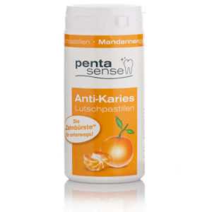 neu Anti-Karies-Pastillen Mandarine