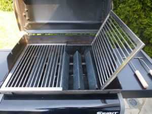 2-teilig Edelstahl Grillrost nach Maß + Griffe Maßanfertigung Rost Mass Grill