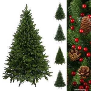 Luxus Christbaum künstlicher Weihnachtsbaum PE / PVC Spritzguss Mix Tannenbaum