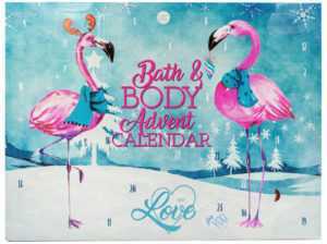 XXL Adventskalender FLAMINGO LOVE Frauen Bad & Körperpflege Weihnachtskalender
