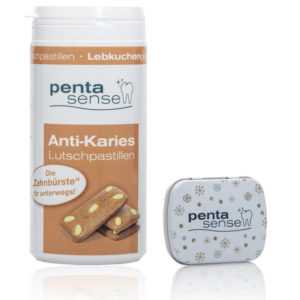 neu Anti-Karies Lutschpastillen Lebkuchen