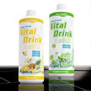 11,00€ /Ltr. Best Body Nutrition Low Carb Vital Drink 2 x 1000 ml Mineraldrink
