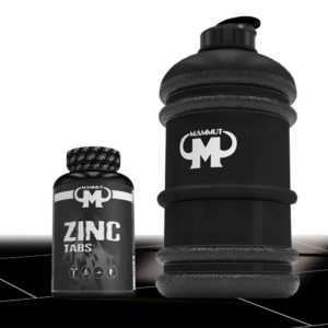 11,90€/100g Mammut Zink 240 Tabletten Tabs - 25 mg Zink pro Tablette + Gallone