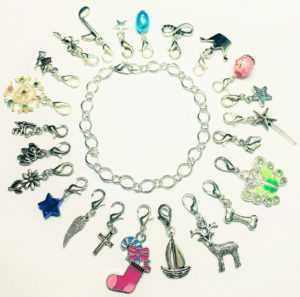 Adventskalender 24 Charm Füllung Weihnachten Mädchen Frauen Armband Schmuck SaWi
