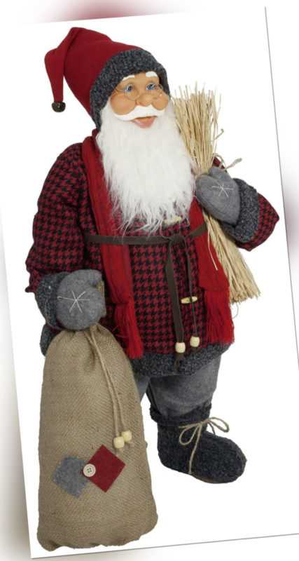 Weihnachtsmann Issko 80cm Santa Clause Weihnachten Deko