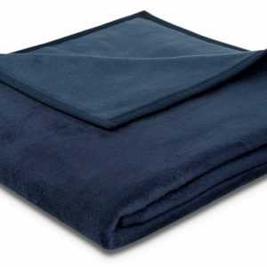 Bocasa Wohndecke Uno Soft, Farbe dunkelblau, Gr. 150x200 cm