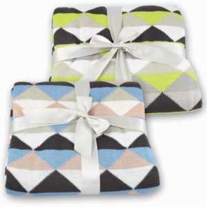 Kuscheldecke Strickdecke Wohndecke  Plaid 130x160 cm