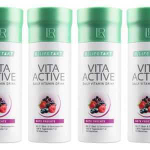 (106,00€/L) 4 x 150 ml LR Vita Active Rote Früchte