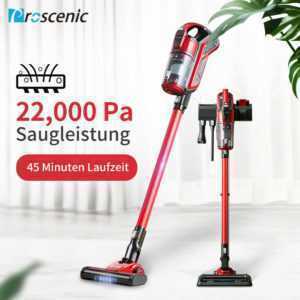 Proscenic I 9 Akku HandStaubsauger beutellos 4 en1 kabelloser Teppich Auto 125AW