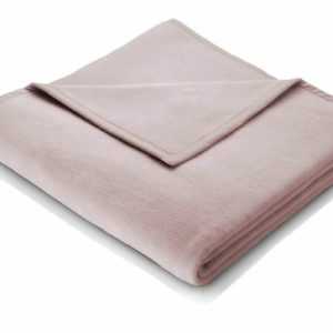 Biederlack Kuscheldecke Heimdecke  Wohndecke 150x200 cm Lotus rosa