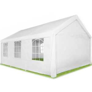 Pavillon 6x4m wasserdicht Partyzelt Garten Party Camping Fest Zelt + Seitenteile