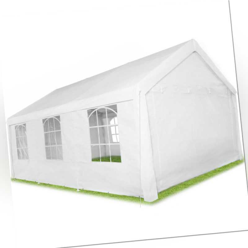 Pavillon 6x4m wasserdicht Partyzelt Garten Party Camping Fest Zelt + Seitenteile