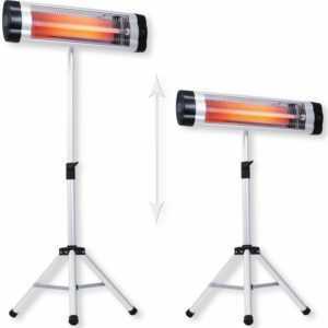 Kesser® Infrarotstrahler Heizstrahler Terrassenstrahler Wärmestrahler 2500W