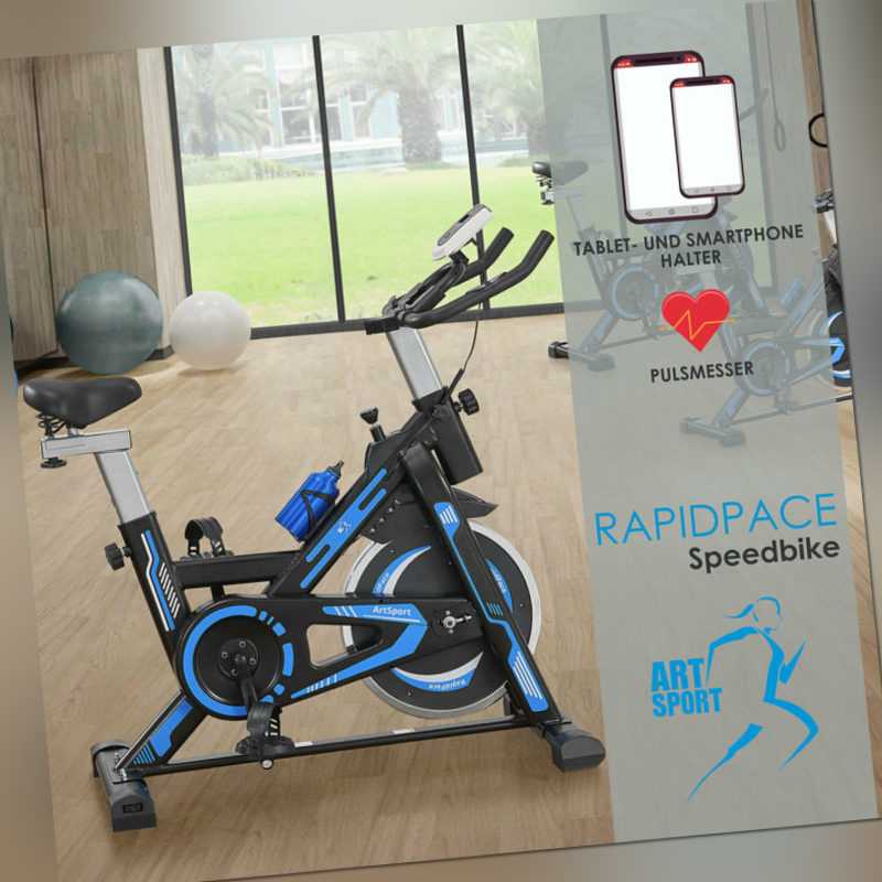 Speedbike Fitness Fahrrad Heimtrainer Indoor Cycling Hometrainer Sport 120KG DEU