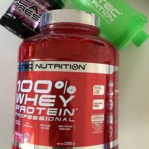 (17,83 €/kg)Scitec Nutrition 100%Whey Protein Professional 2350g+280g BCAAXpress