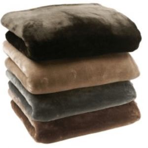 Kuscheldecke Cashmere Touch Sofadecke 150x200 dunkel braun hell