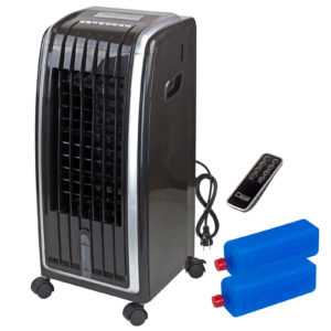 Air Cooler 3in1 Klimagerät Ventilator Kühlgerät Luftreinigung 6,5 l 75 W schwarz; EEK A