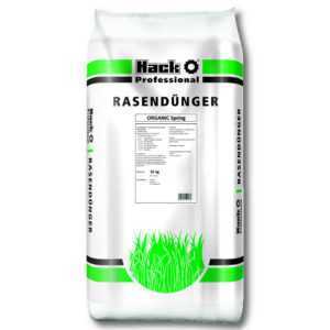 HACK PROFI Rasendünger Organic Spring 25 kg Sportplatzdünger Profidünger