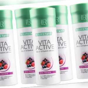 (105,20€/L) 5 x 150 ml LR Vita Active Rote Früchte