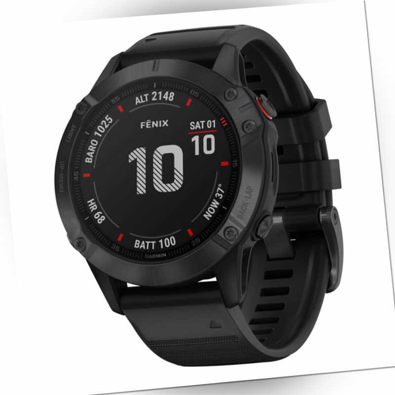 Garmin Fenix 6 Pro Smartwatch Sportuhr Fitness GPS-Multisport Herzfrequenzmesser