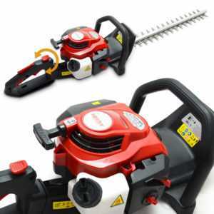 Benzin Heckenschere Motorheckenschere Hecht 9245 Drehgriff Schnittkapazität 22mm