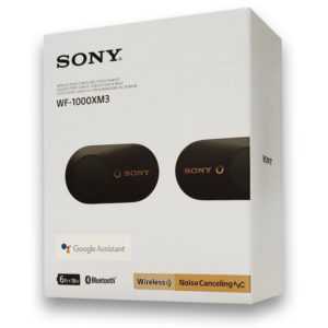 Sony WF-1000XM3 True Wireless Noise Cancelling Kopfhörer schwarz - Neu -