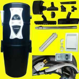 GV Dual P 1280 AirWatt regelbar, GV Puma Twin 1040 AirWatt Zentralstaubsauger