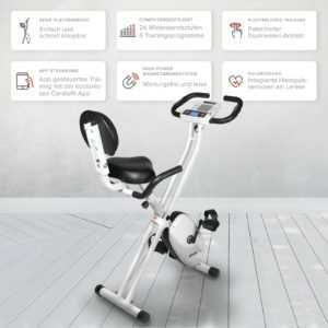 SportPlus X-Bike Heimtrainer Trimmrad Ergometer Fitnessbike Indoor Bike klappbar