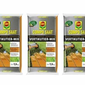 (5,33€/1kg) COMPO SAAT® Vertikutier-Mix 22,5 kg Säen Düngen Rasen Mischung