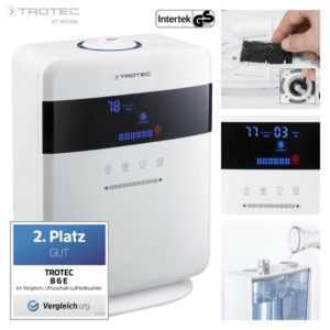 TROTEC Ultraschall Luftbefeuchter B 6 E | Luftreiniger Befeuchter Ionisierer