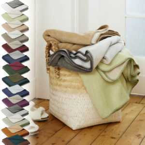 Biederlack Wohndecke Duo Cotton Melange in 150x200 cm in