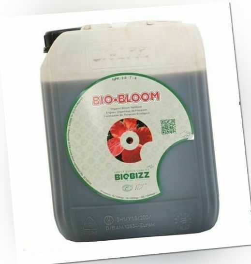 BioBizz Bio Bloom 5 Liter Blütedünger Grow L Dünger Bio Bizz BioBloom