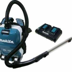 Makita DVC 261 ZX 15 Akku-Rucksackstaubsauger mit 2 x Akku 5 Ah und Ladegerät