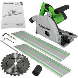 Kawasaki Tauchsäge K-TRS 1200-56 Handkreissäge inkl 2x Führungsschiene Sägeblatt