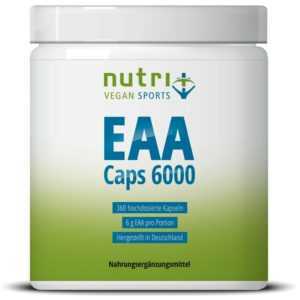 EAA Kapseln 6000 - HOCHDOSIERT - Protein - Essentielle Aminosäuren inkl. BCAA