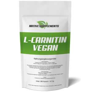 280 Kapseln L-CARNITIN VEGAN - 2000mg / Fettverbrennung Diät Abnehmen Fatburner