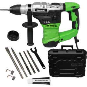 Kawasaki Bohrhammer K-EHD 1500-2 SDS Meißelhammer Koffer Bohrer Bohrmaschine Set